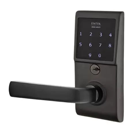 Emtek Sion Emtouch Lever with Electronic Touchscreen Lock by Emtek
