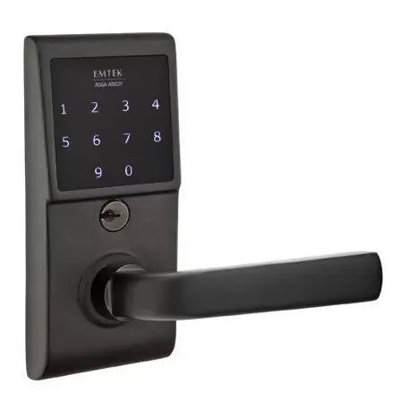 Emtek Sion Emtouch Lever with Electronic Touchscreen Lock by Emtek