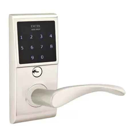 Emtek Triton Emtouch Lever with Electronic Touchscreen Lock by Emtek