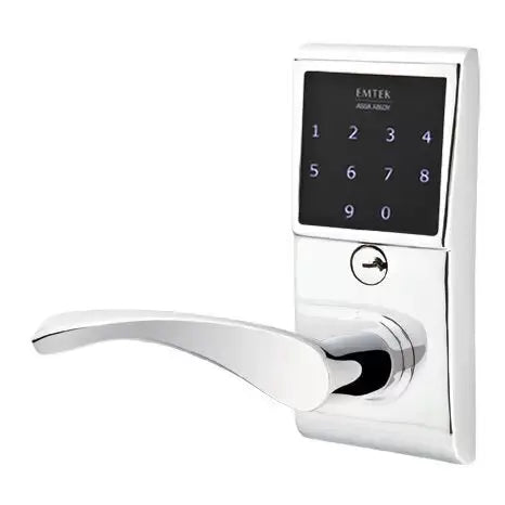 Emtek Triton Emtouch Lever with Electronic Touchscreen Lock by Emtek