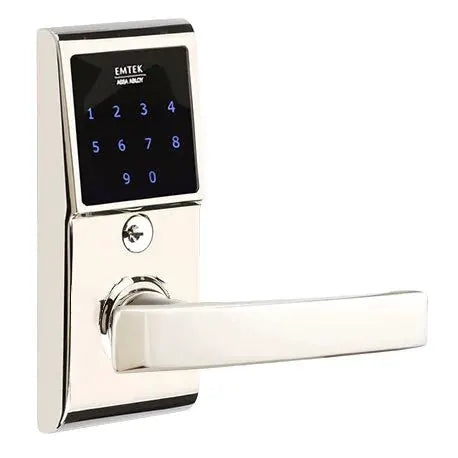 Emtek Geneva Emtouch Lever with Electronic Touchscreen Lock by Emtek