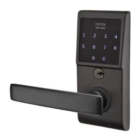 Emtek Geneva Emtouch Lever with Electronic Touchscreen Lock by Emtek