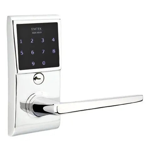 Emtek Hermes Emtouch Lever with Electronic Touchscreen Lock by Emtek