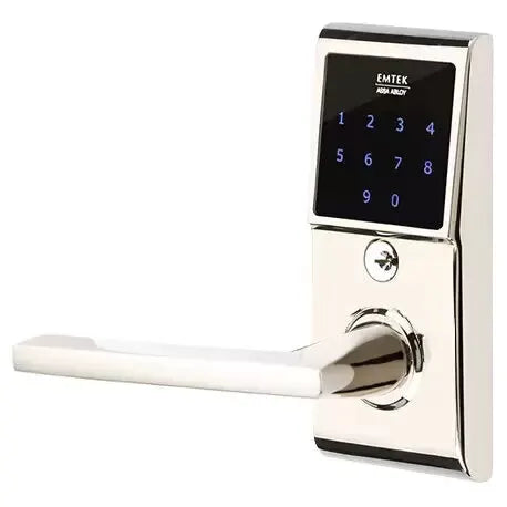 Emtek Helios Emtouch Lever with Electronic Touchscreen Lock by Emtek