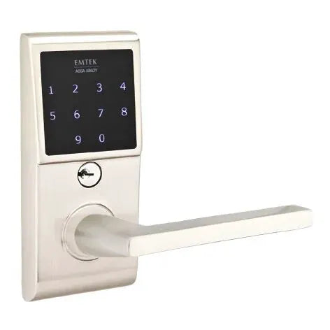 Emtek Helios Emtouch Lever with Electronic Touchscreen Lock by Emtek