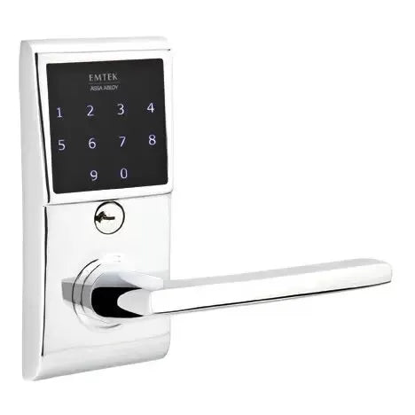 Emtek Helios Emtouch Lever with Electronic Touchscreen Lock by Emtek