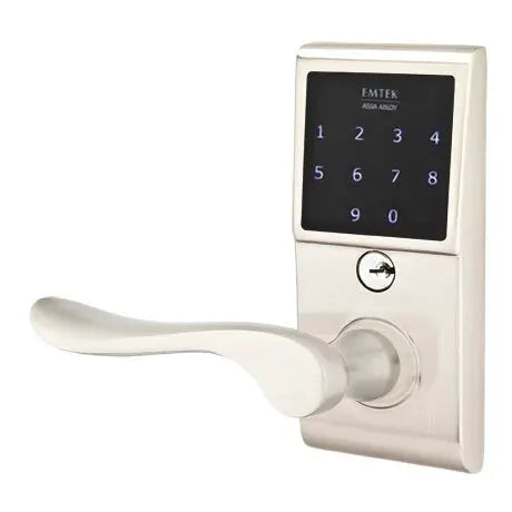 Emtek Luzern Emtouch Lever with Electronic Touchscreen Lock by Emtek