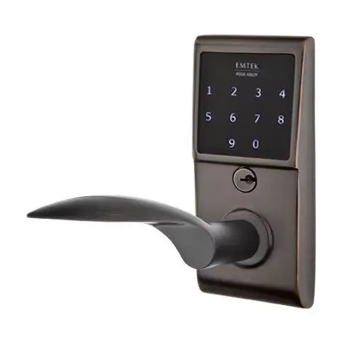 Emtek Mercury Emtouch Lever with Electronic Touchscreen Lock by Emtek