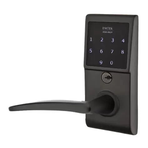 Emtek Poseidon Emtouch Lever with Electronic Touchscreen Lock by Emtek