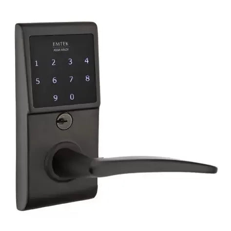 Emtek Poseidon Emtouch Lever with Electronic Touchscreen Lock by Emtek