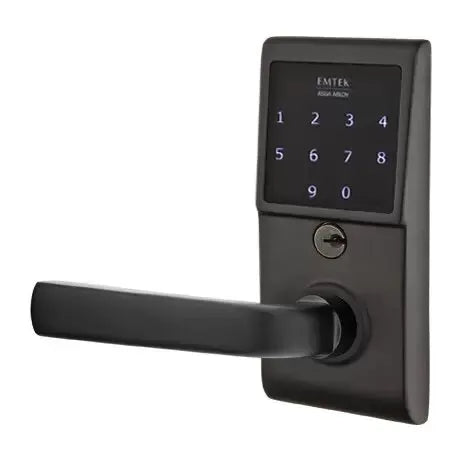 Emtek Sion Emtouch Lever with Electronic Touchscreen Lock by Emtek