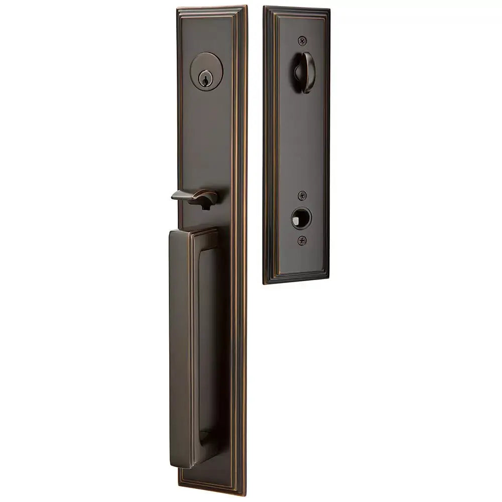 Emtek Single Cylinder Melrose Tubular Entry Knob Handleset by Emtek