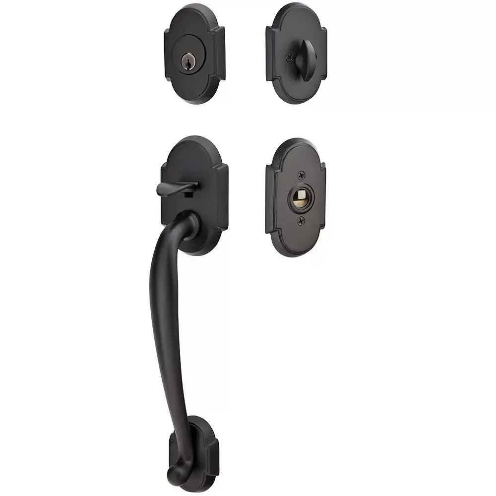 Emtek Single Cylinder Nashville Tubular Entry Knob Handleset by Emtek