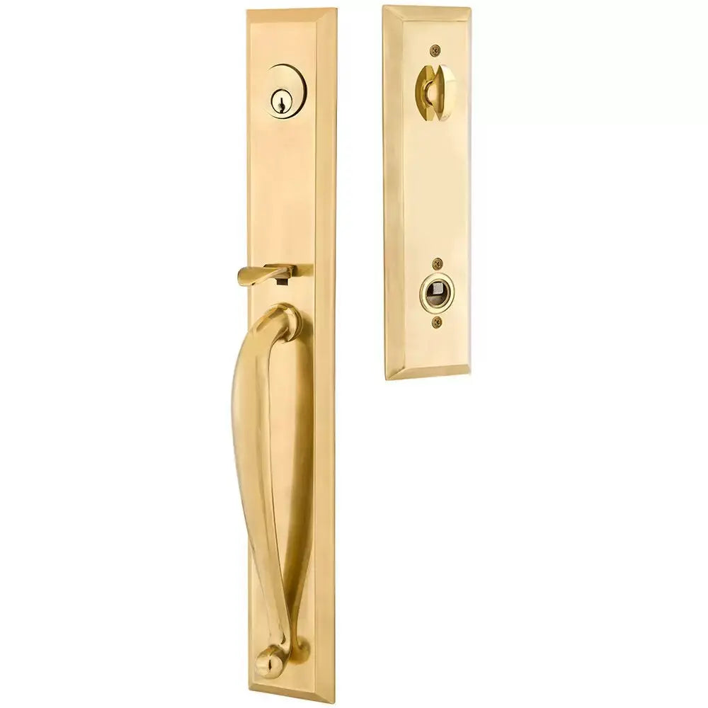Emtek Single Cylinder Jefferson Tubular Entry Knob Handleset by Emtek