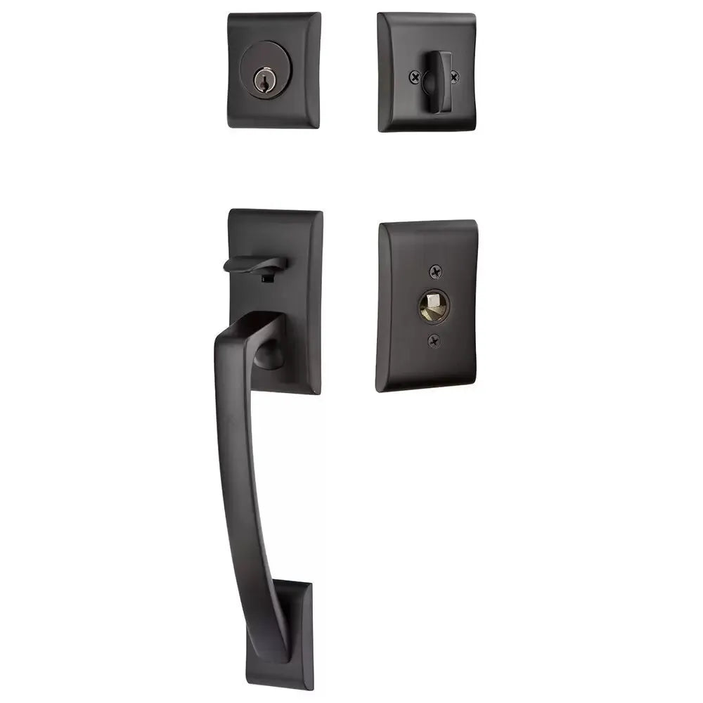 Emtek Single Cylinder Ares Tubular Entry Knob Handleset by Emtek