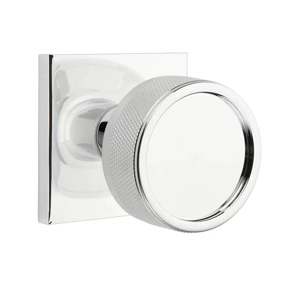 polished chrome knob