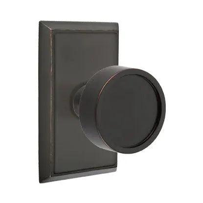 Emtek Verve Door Knob with Rectangular Rose by Emtek