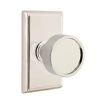 Emtek Verve Door Knob with Rectangular Rose by Emtek