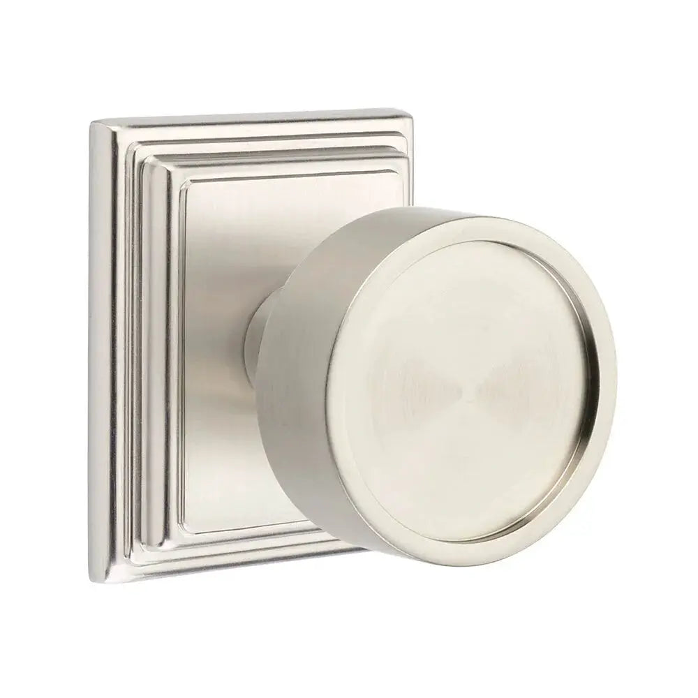 Emtek Verve Door Knob with Wilshire Rose by Emtek