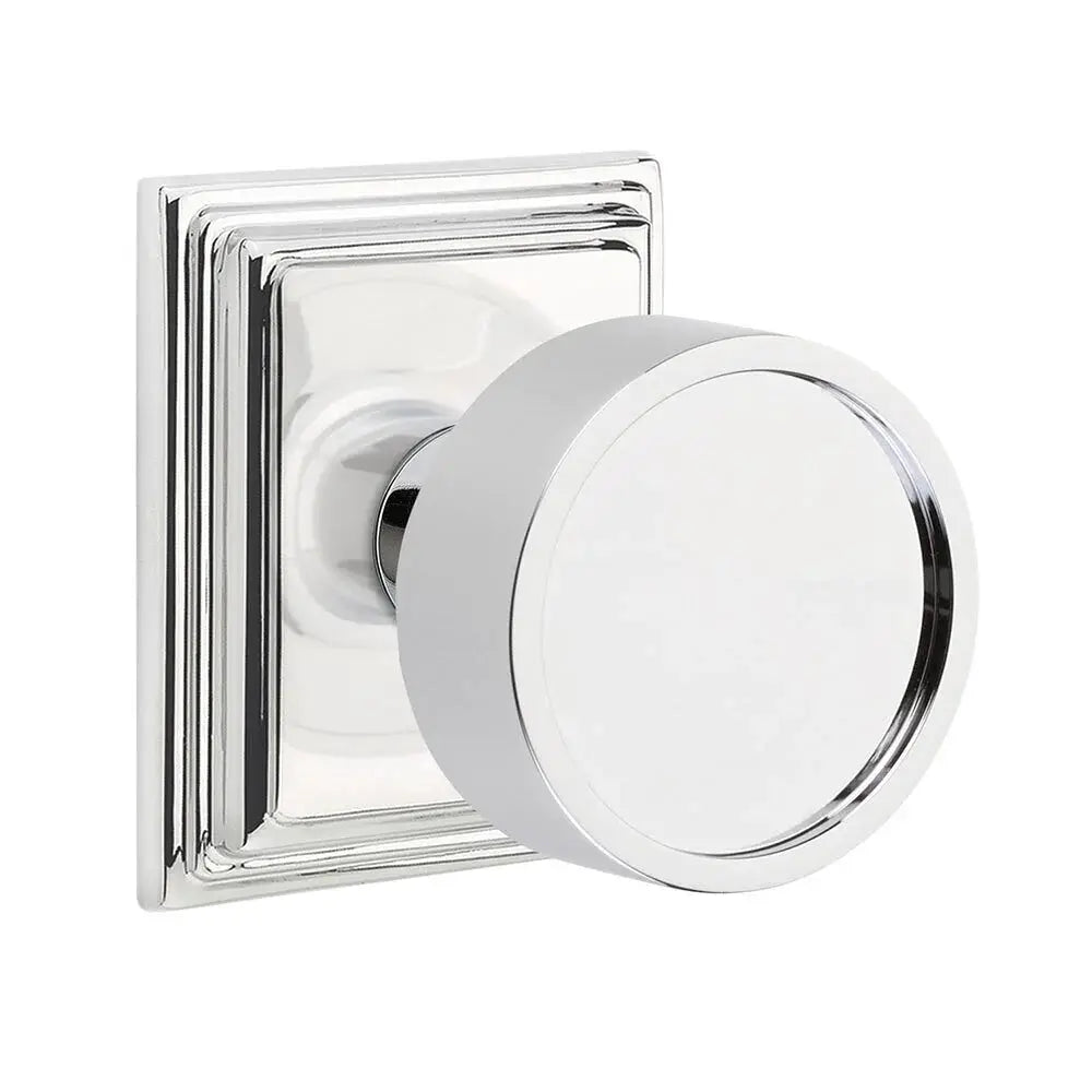 Emtek Verve Door Knob with Wilshire Rose by Emtek