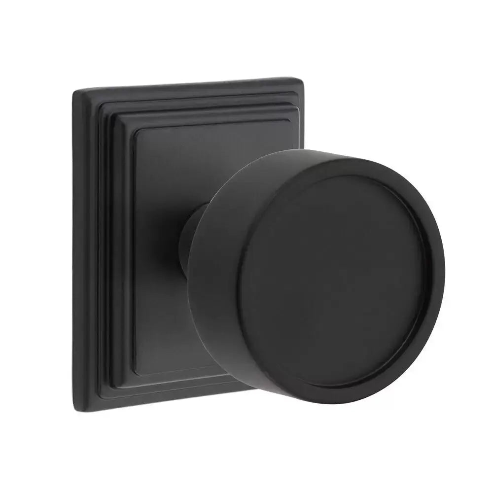 Emtek Verve Door Knob with Wilshire Rose by Emtek