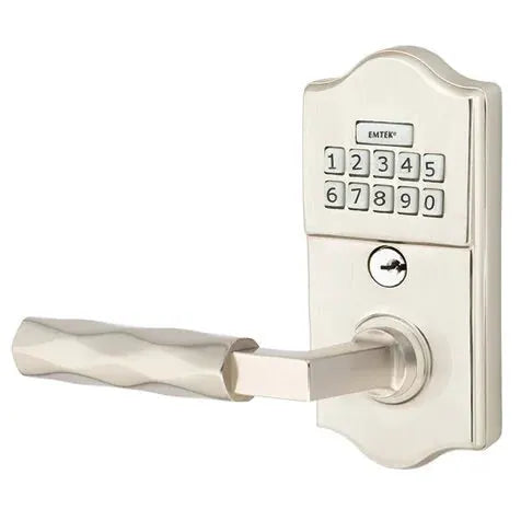 Emtek Classic - L-Square Tribeca Lever Electronic Keypad Lock by Emtek
