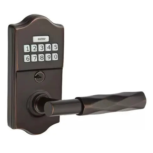 Emtek Classic - T-Bar Tribeca Lever Electronic Keypad Lock by Emtek