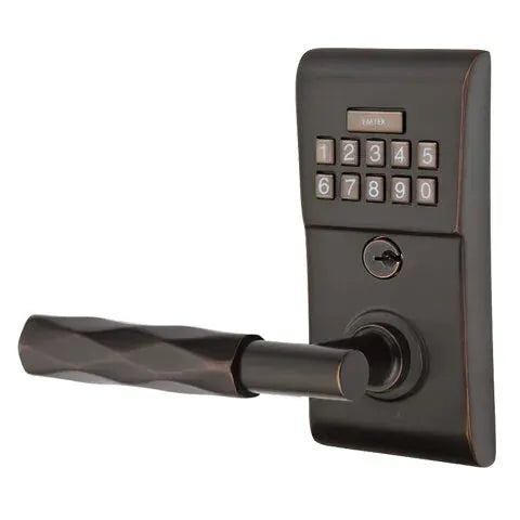 Emtek Modern - T-Bar Tribeca Lever Electronic Keypad Lock by Emtek