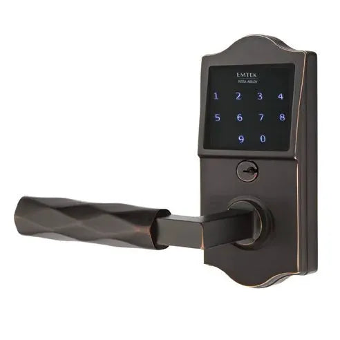 Emtek Emtouch Classic - L-Square Tribeca Lever Electronic Touchscreen Lock by Emtek