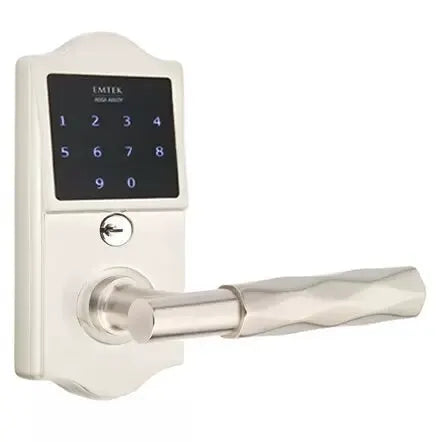 Emtek Emtouch Classic - T-Bar Tribeca Lever Electronic Touchscreen Lock by Emtek