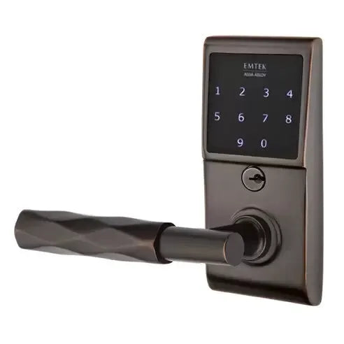 Emtek Emtouch - T-Bar Tribeca Lever Electronic Touchscreen Lock by Emtek