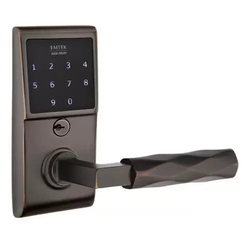 Emtek Emtouch - L-Square Tribeca Lever Electronic Touchscreen Lock by Emtek