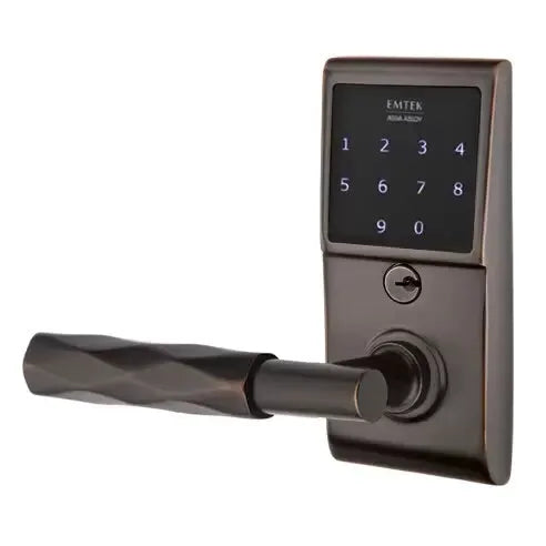 Emtek Emtouch - T-Bar Tribeca Lever Electronic Touchscreen Lock by Emtek