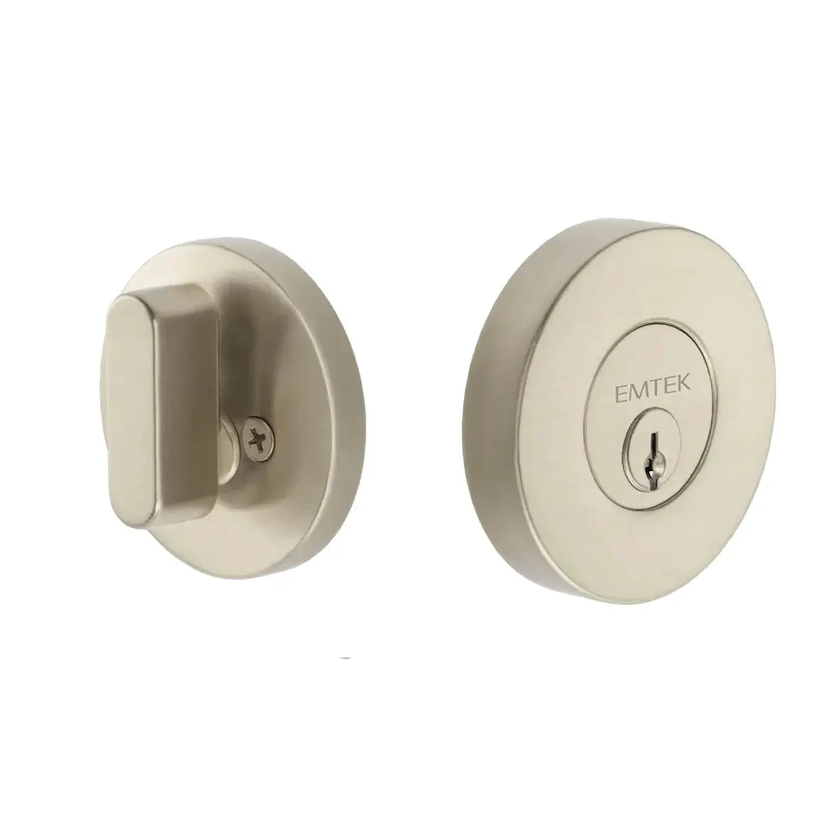 Emtek Single Cylinder Round Deadbolt by Emtek