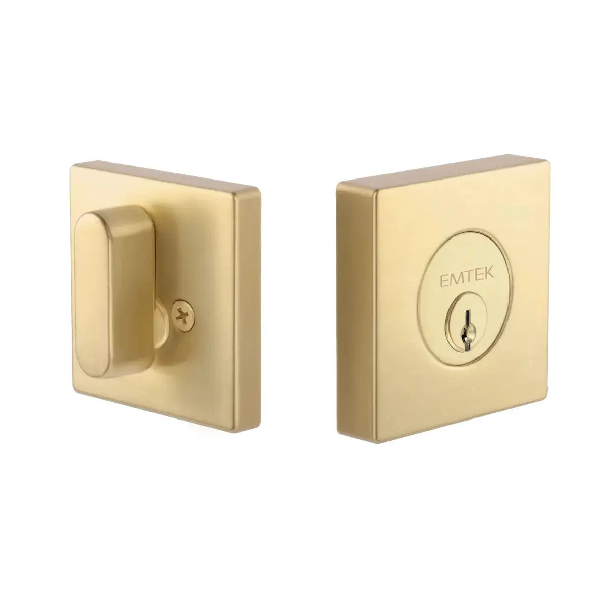 Emtek Single Cylinder Square Deadbolt by Emtek