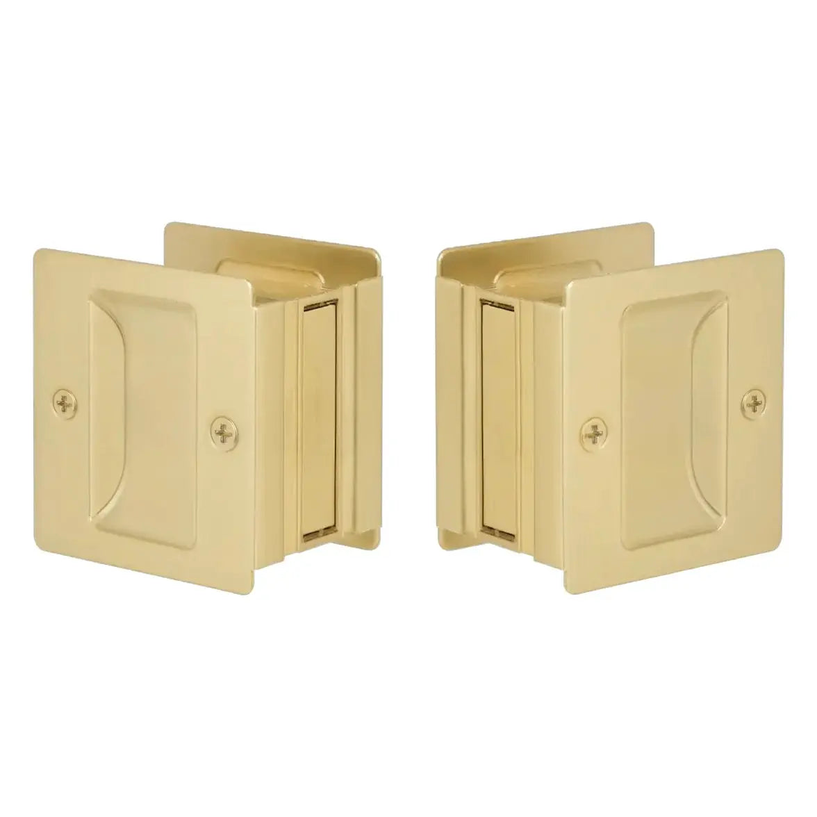 Emtek Square Standard Pocket Door Lock by Emtek