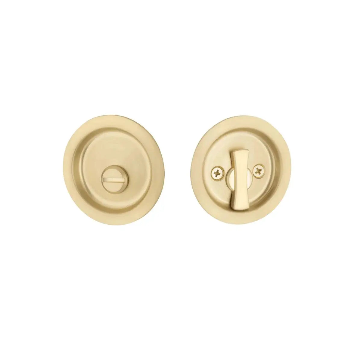 Emtek Round Tubular Pocket Door Lock by Emtek