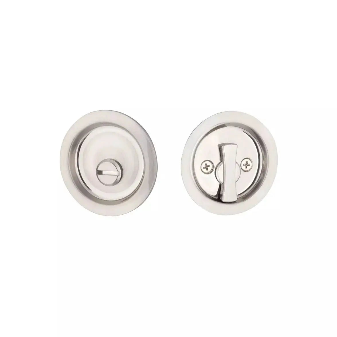 Emtek Round Tubular Pocket Door Lock by Emtek