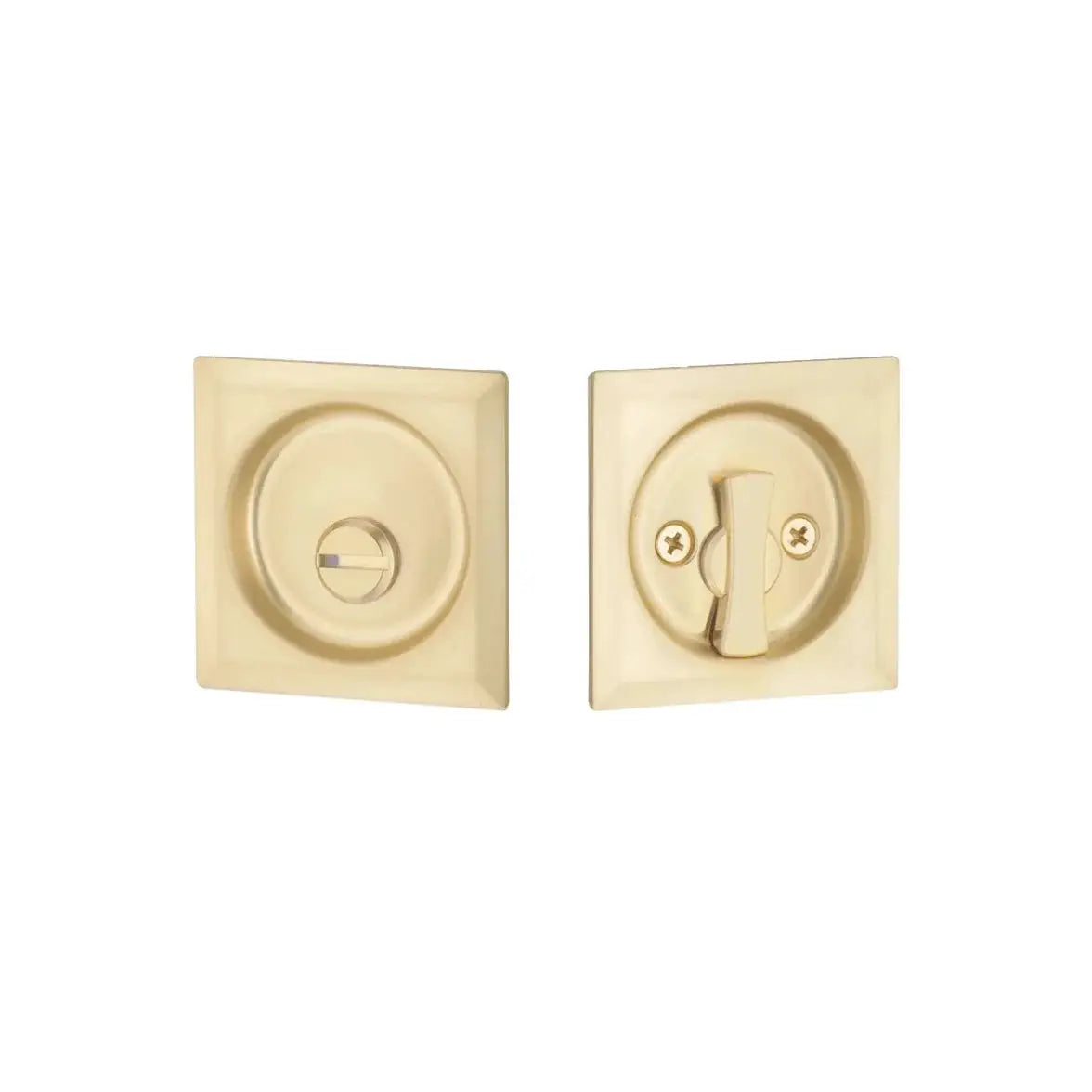 Emtek Square Tubular Pocket Door Lock by Emtek