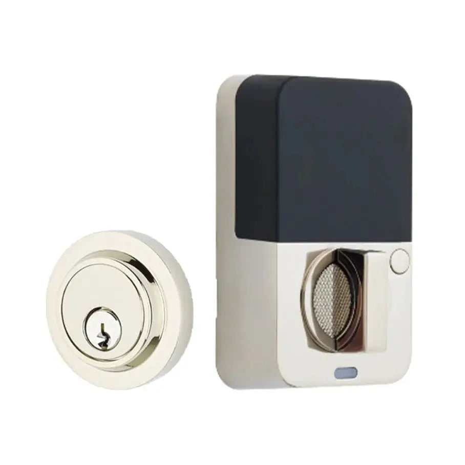 Emtek EMPowered 2 Upgrade Single Cylinder Modern Round Deadbolt by Emtek
