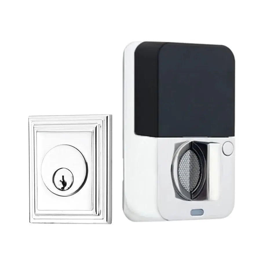 Emtek EMPowered 2 Upgrade Single Cylinder Wilshire Deadbolt by Emtek