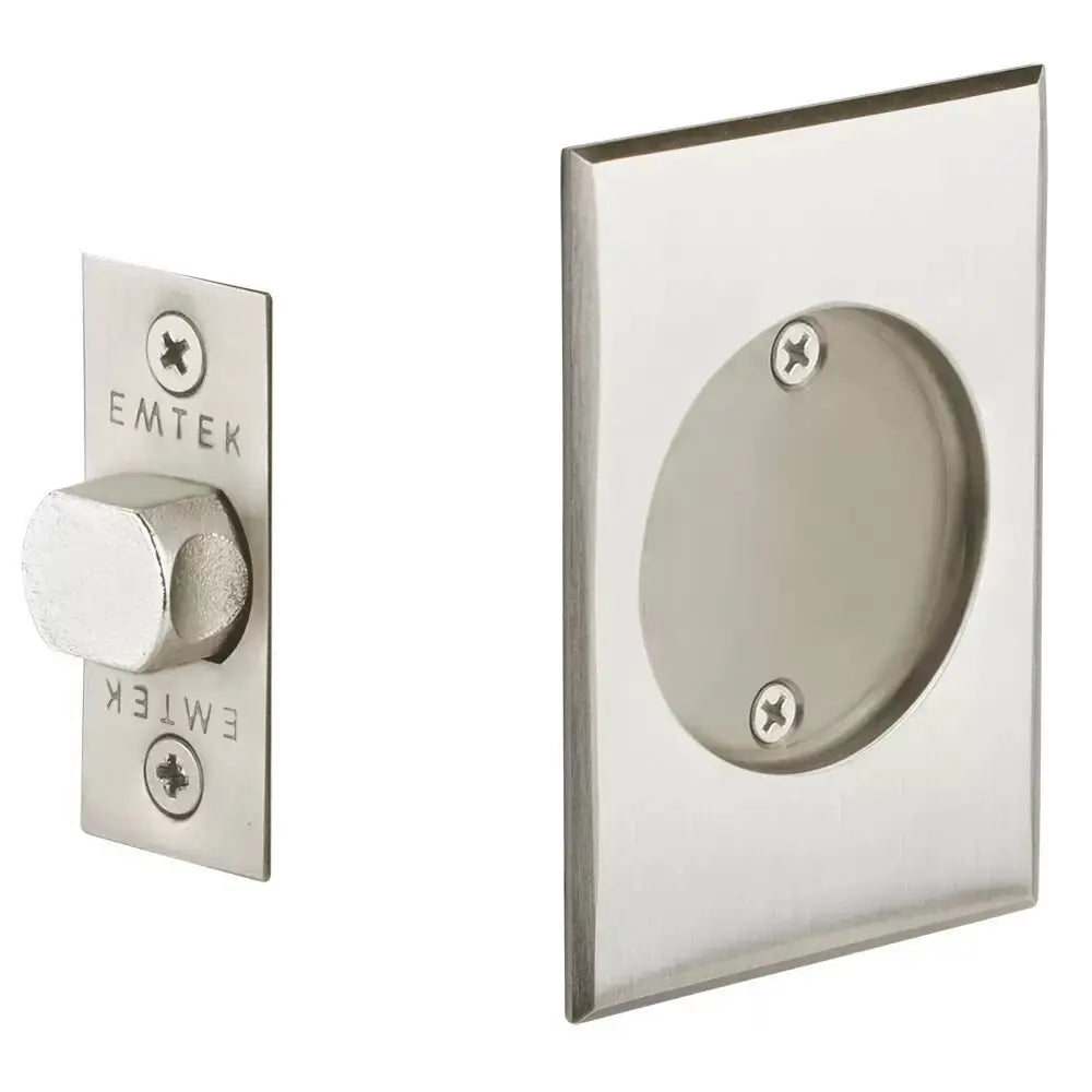 Emtek Tubular Rectangular Pocket Door Hardware by Emtek