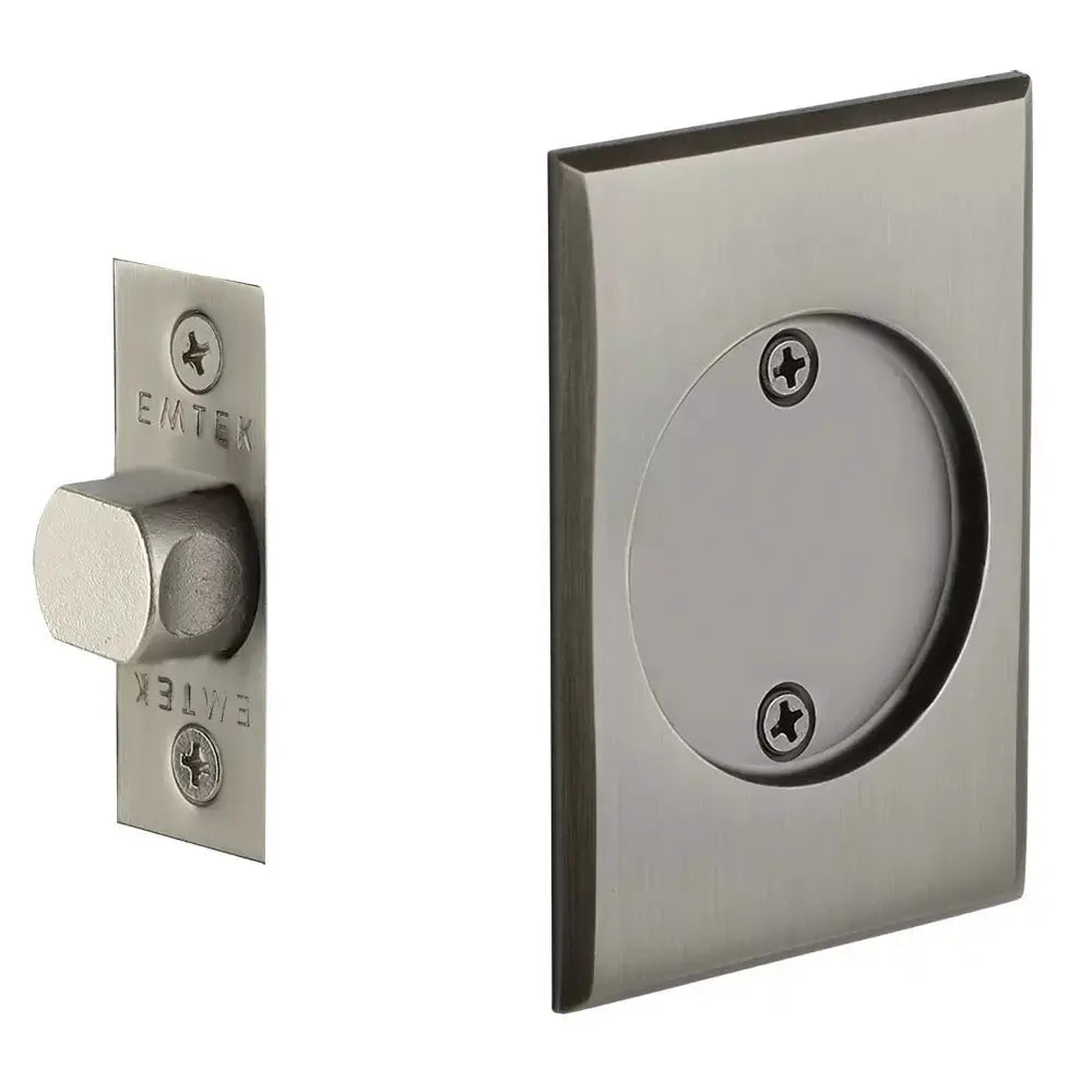 Emtek Tubular Rectangular Pocket Door Hardware by Emtek