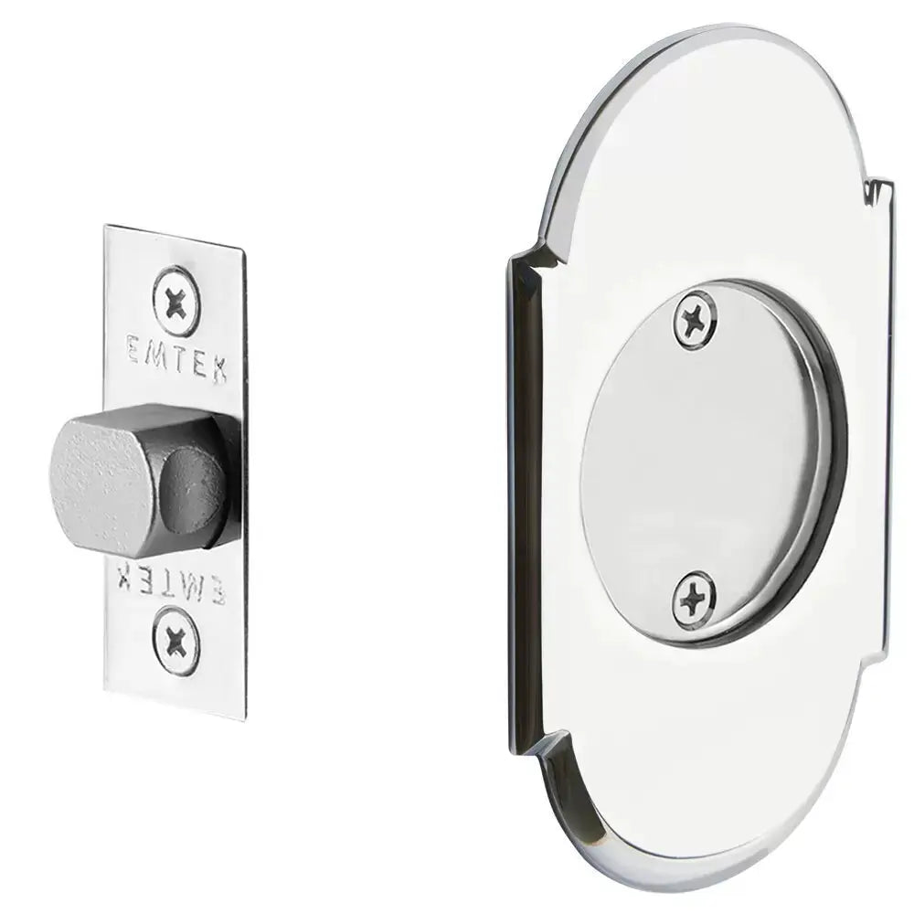 Emtek Tubular #8 Arch Pocket Door Hardware by Emtek