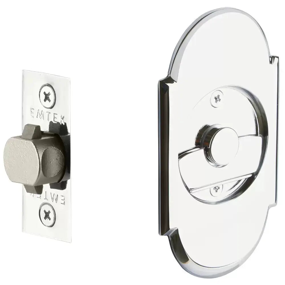 Emtek Tubular #8 Arch Pocket Door Hardware by Emtek