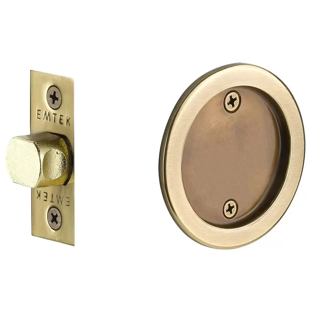Emtek Tubular Round Pocket Door Hardware by Emtek
