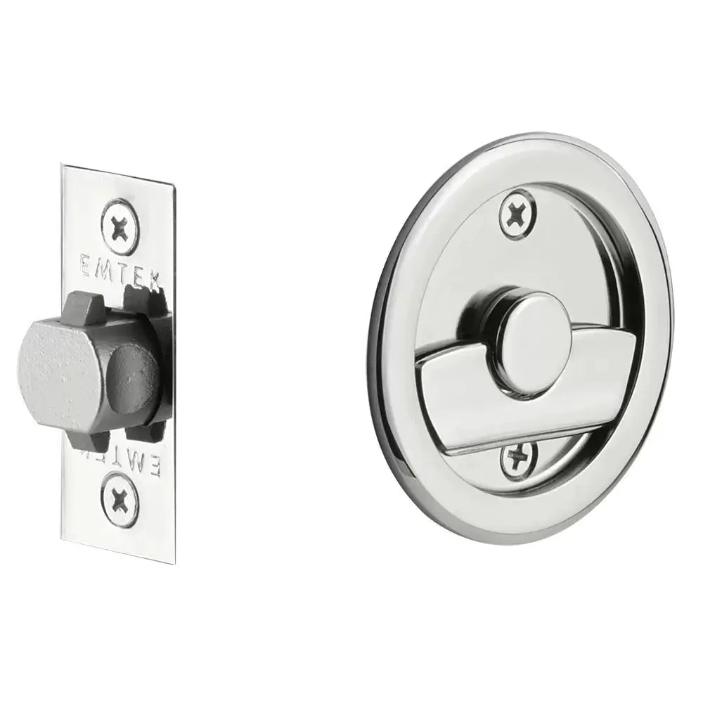 Emtek Tubular Round Pocket Door Hardware by Emtek