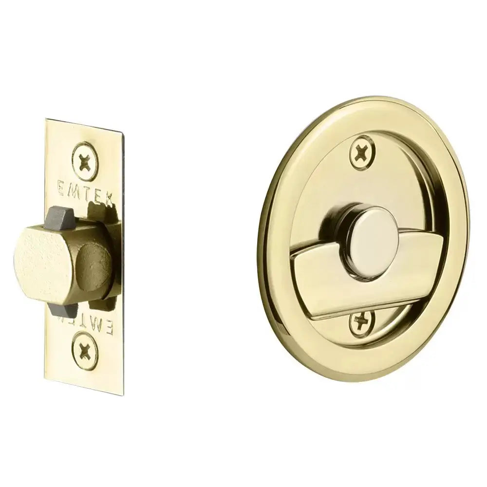 Emtek Tubular Round Pocket Door Hardware by Emtek