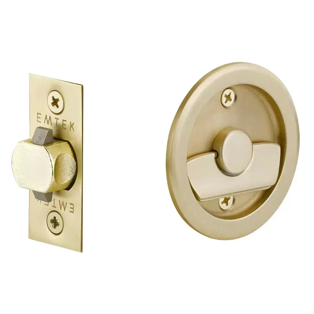 Emtek Tubular Round Pocket Door Hardware by Emtek