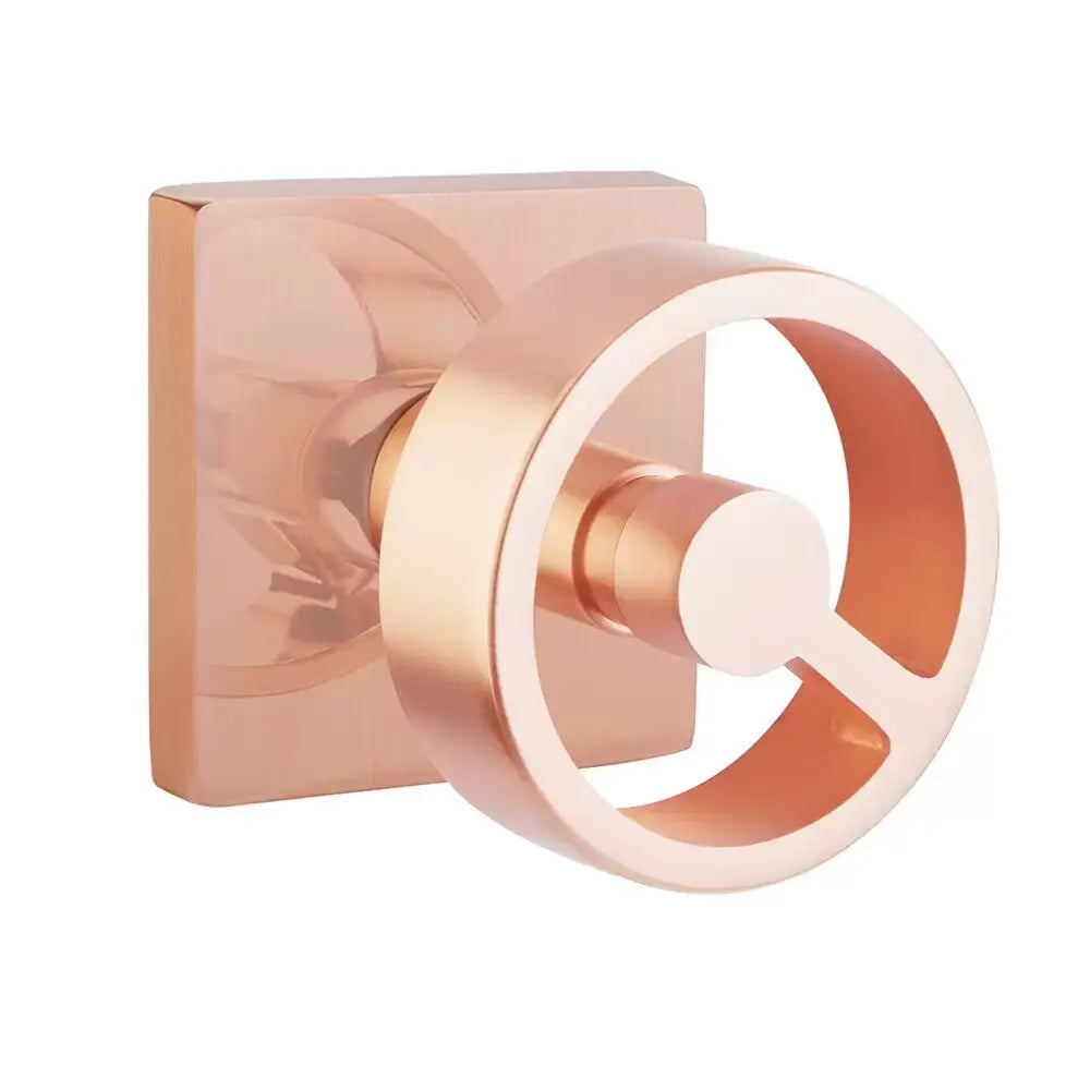Emtek Spoke Knob with Square Rosette by Emtek